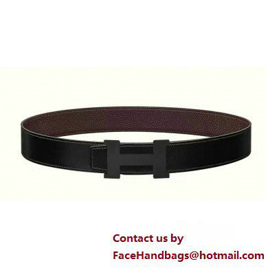 Hermes Constance belt buckle & Reversible leather strap 38 mm 02 2023
